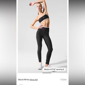 Alo Yoga Charger High Waisted 7/8 Leggings